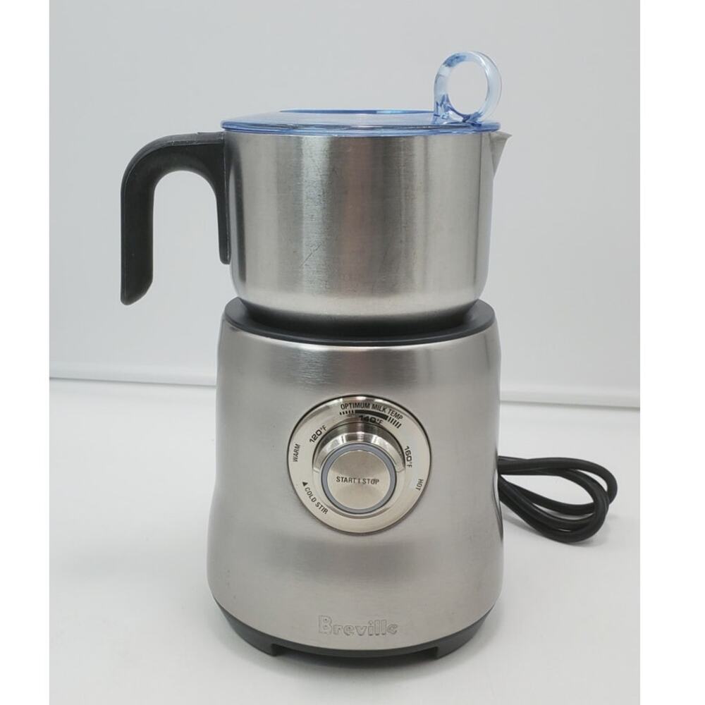 Breville Milk Café Frother w/lid & 2 Frothing Disks (No lid cap) Model BMF600XL